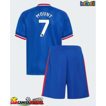 Camisa de Futebol Manchester United Mason Mount #7 Equipamento Secundário Infantil 2026-27 Manga Curta (+ Calças curtas)